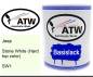 Preview: Jeep, Stone White (Hard top color), SW1: 1L Lackdose, von ATW Autoteile West.